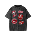 JM3 Youth Vintage Wash B-Town Patch Tee (Black)